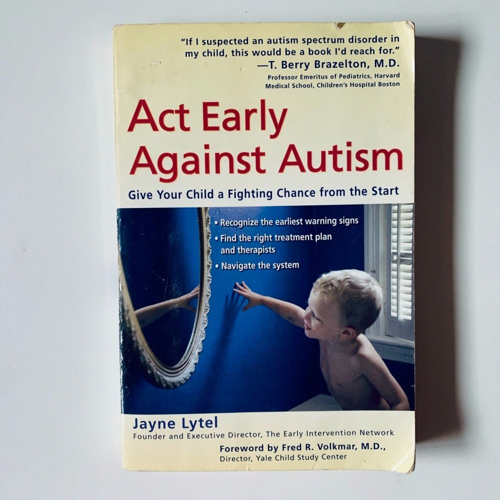 BOOK Act early against Autism